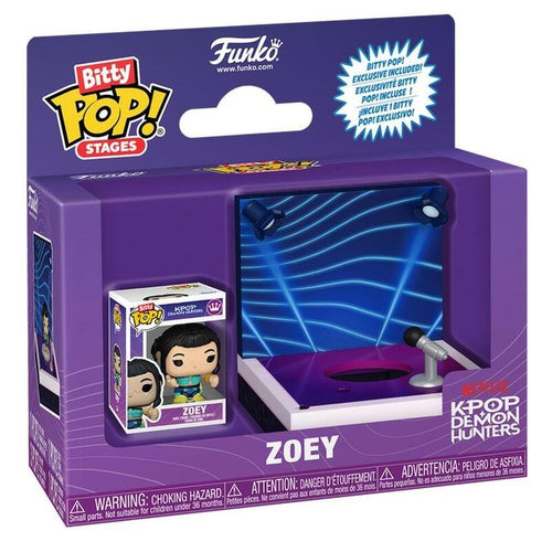 Figure Bitty Pop Stages Kpop Demon Hunters Zoey — image 1