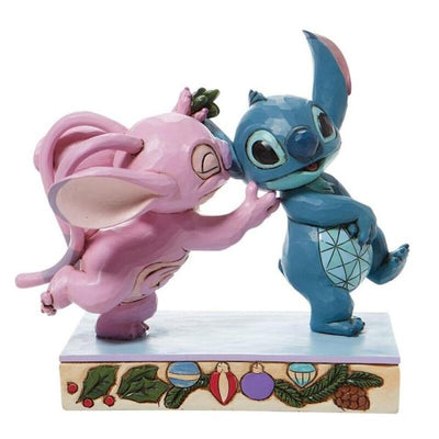 Enesco Figure Disney Lilo & Stitch And Angel With Murdago — image 1