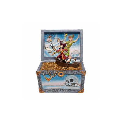 Enesco Figure Disney Peter Pan Cofre Tesoro Peter Pan Garfio & Compaia — image 1