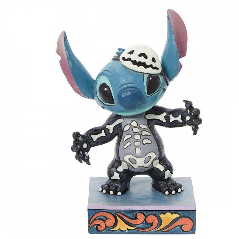 Enesco Figure Disney Stitch Traje Esqueleto