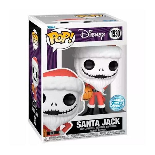 Funko Figure Pop! Disney - Santa Jack (pesadilla Antes Christmas Exclusive — image 1