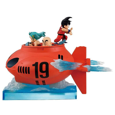 Figure Ichibansho Son Goku, Bulma & Krillin Vs Network Ribbon Army Dragon Ball 16CM — image 1