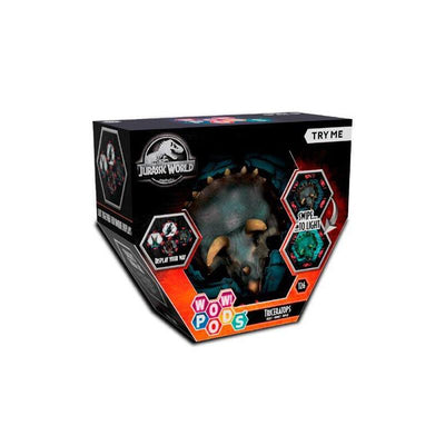 Figure LED Wow! Pod Triceratops Jurassic World — image 1