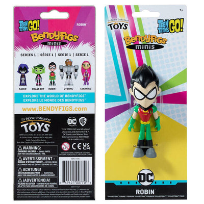 Figure Maleable Bendyfigs Minis Robin Teen Titans Go 11CM — image 1