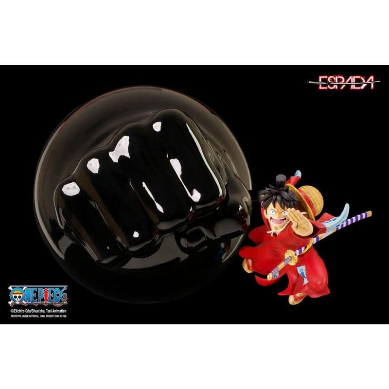 Figura One Pieza Monkey D. Luffy Pared