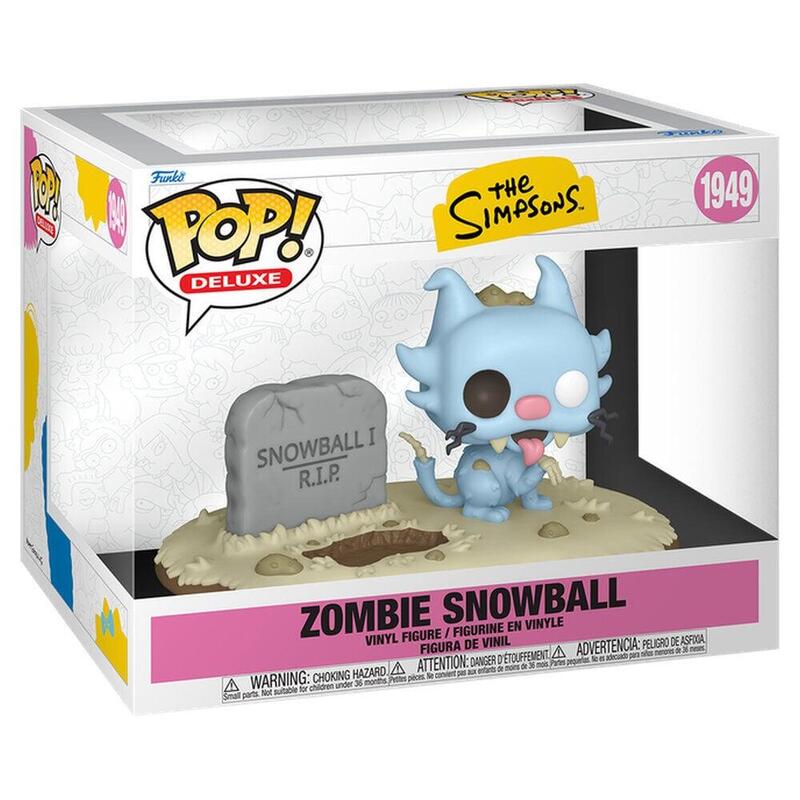 Figure Pop Deluxe The Simpsons Zombie Snowball