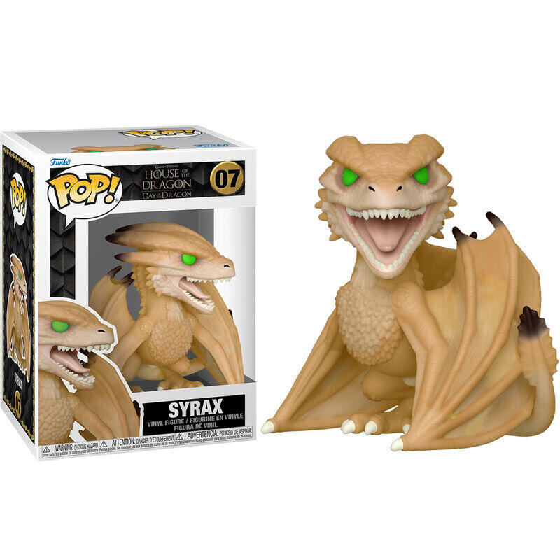 Figure Pop Set Of Tronos House Dragon Syrax