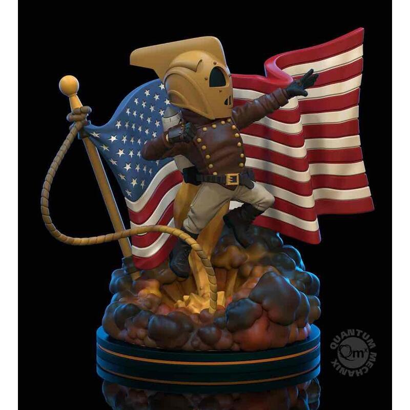 Quantum Mechanix Figure Disney The Rockeeter Rocketeer
