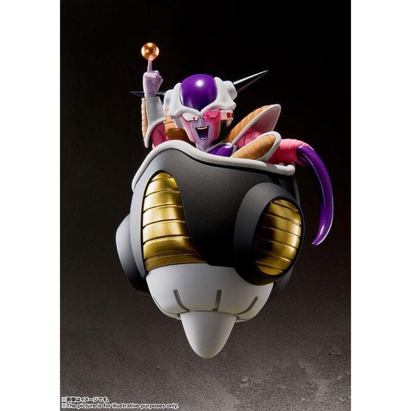 Figure S.h.figuarts Frieza First Form & Frieza Pod Dragon Ball Z 11CM