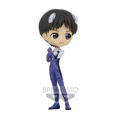 Figure Shinji Ikari Plugsuit Style New Theatrical Edition Evangelion Q Posket Ver.b 14CM — image 1