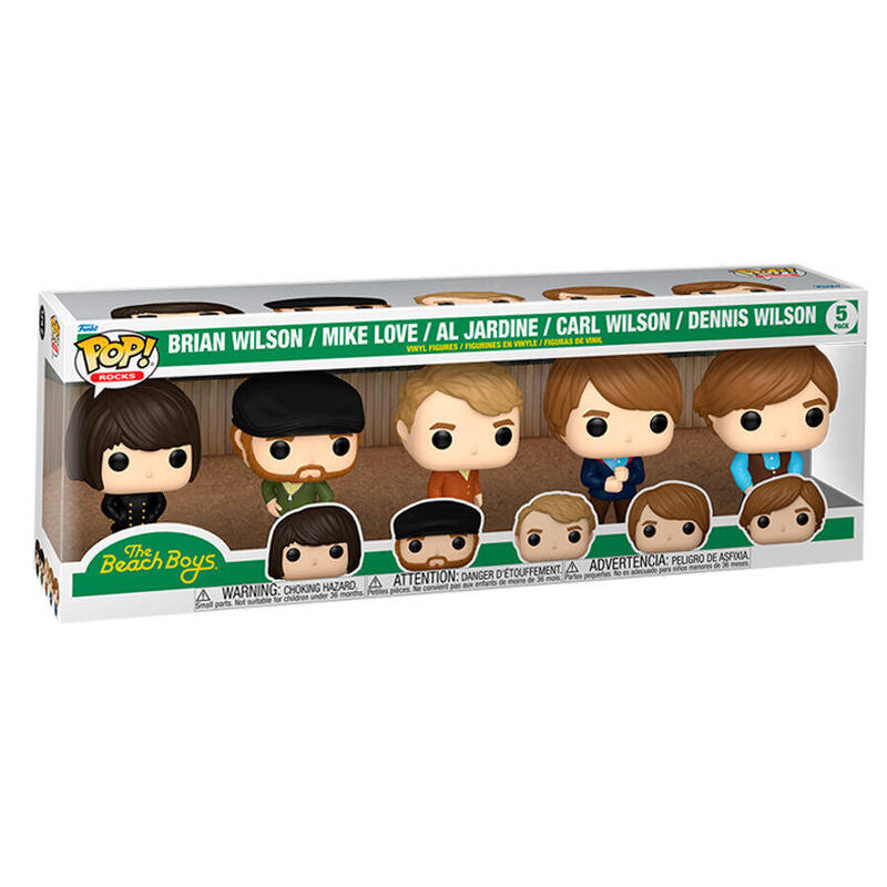 Figuras Blister 5 Pop The Beach Boys