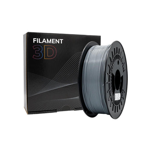 Filamento 3D Petg - Diametro 1.75MM - Bobina 1KG - Colour Grey — image 1