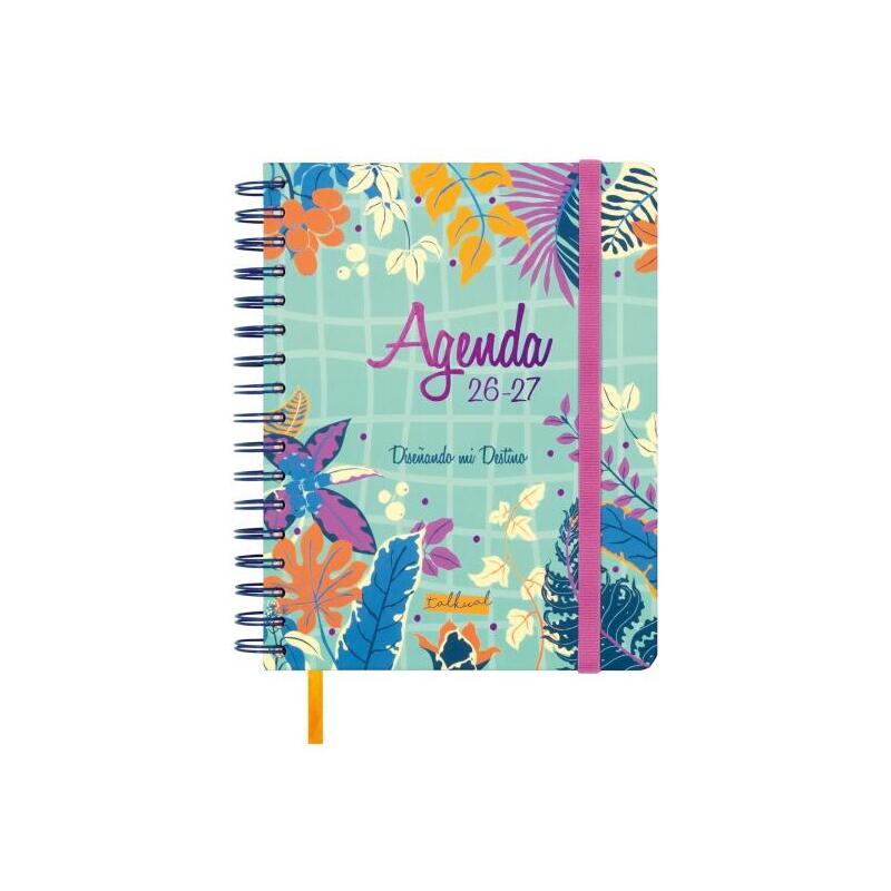 Finocam Talkual Planner School 26/27 - 1 Dia Pagina - Formato 4º - 155X217MM - Cover Dura - Paper 80G/M2 -