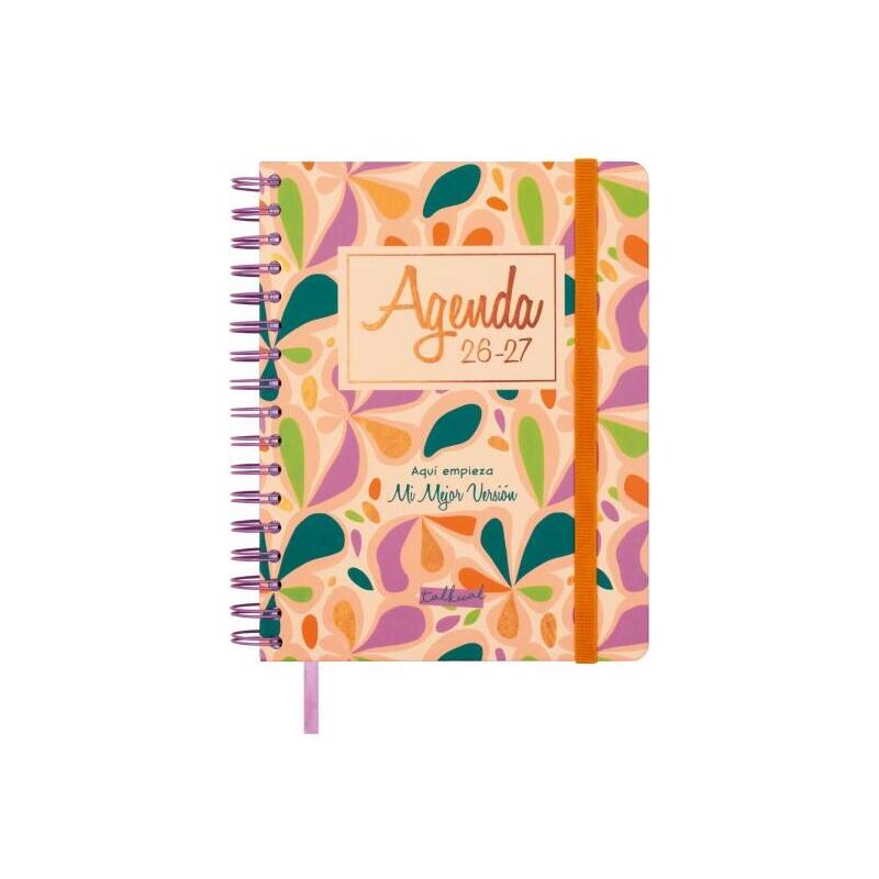 Finocam Talkual Planner School 26/27 - Semana Vista Horizontal - Formato 4º - 155X217MM - Cover Dura - Paper 1