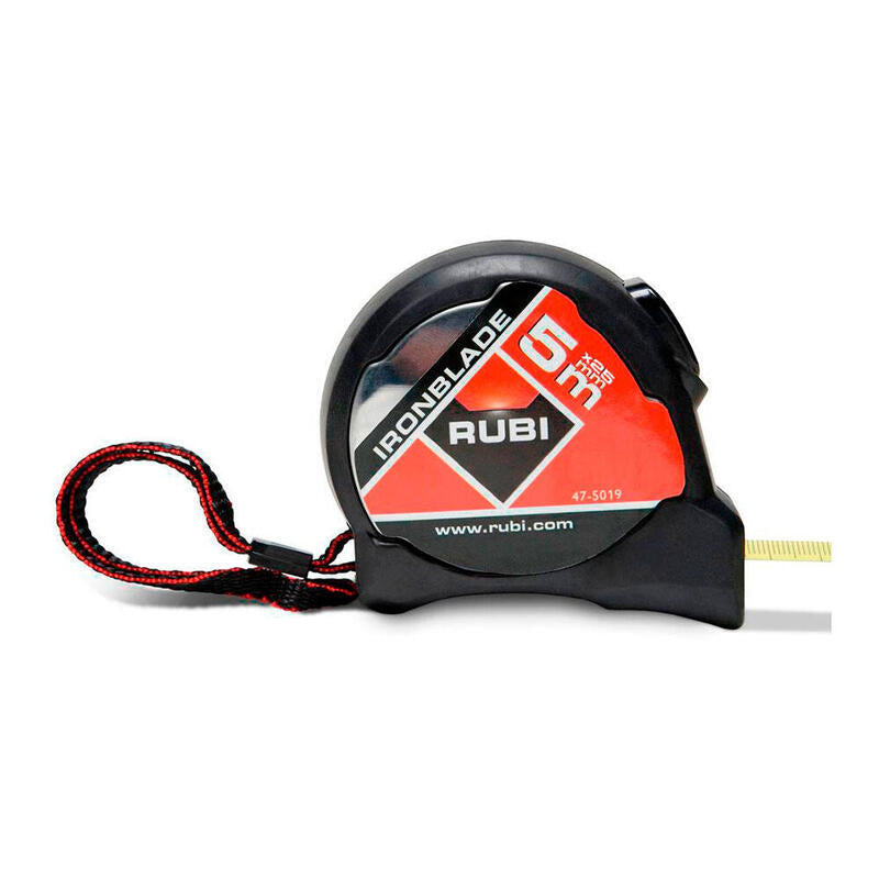 Rubi Flexómetro Ironblade 5M X 25MM. Double Marcado R75909