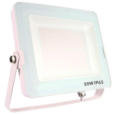 Foco Projector LED Silver Electronics Forge + Projector IP65 20W 3000K 1600LM White — image 1