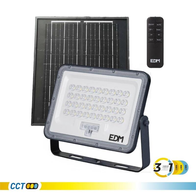 Foco Projector LED Solar 3CCT 100W 1200 Lm