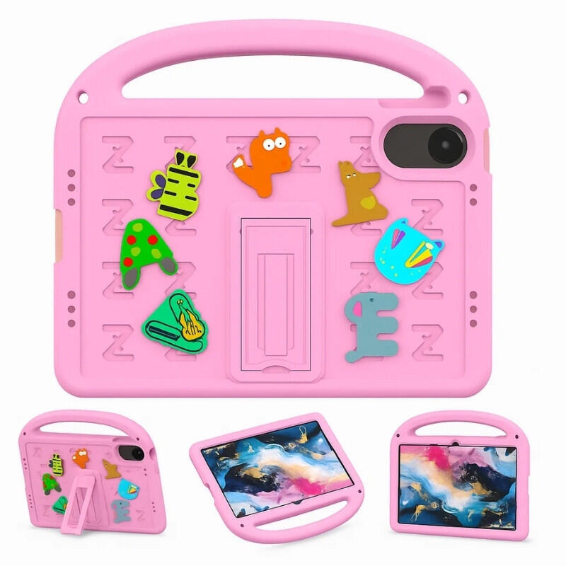 Case Antigolpes Dibujos Animados Children With Strap Xiaomi Redmi Pad Pro 12.1 Pink