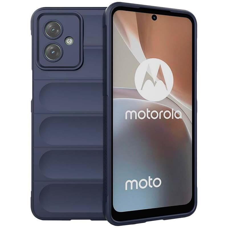 Case Silicone Wave Motorola Moto G54 Blue