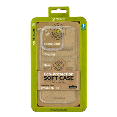 Muvit Case Recycletek Apple Iphone 16 Pro Transparent — image 1