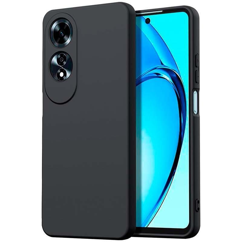 Case Oppo A60 Square Liquid Premium Black