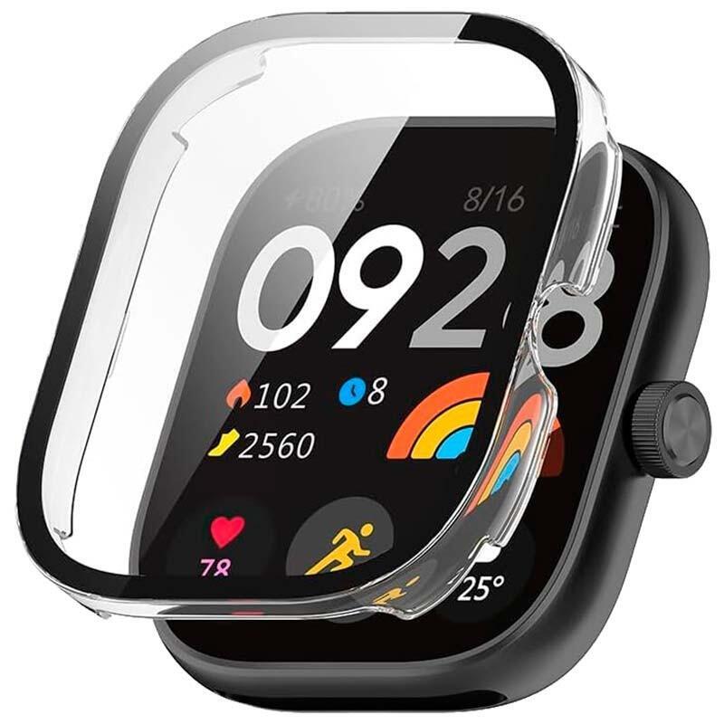 Case PC + Glass Tempered Xiaomi Redmi Watch 4 Transparent