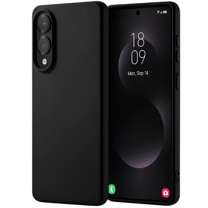Case Samsung Galaxy S25 Edge Square Liquid Premium Black
