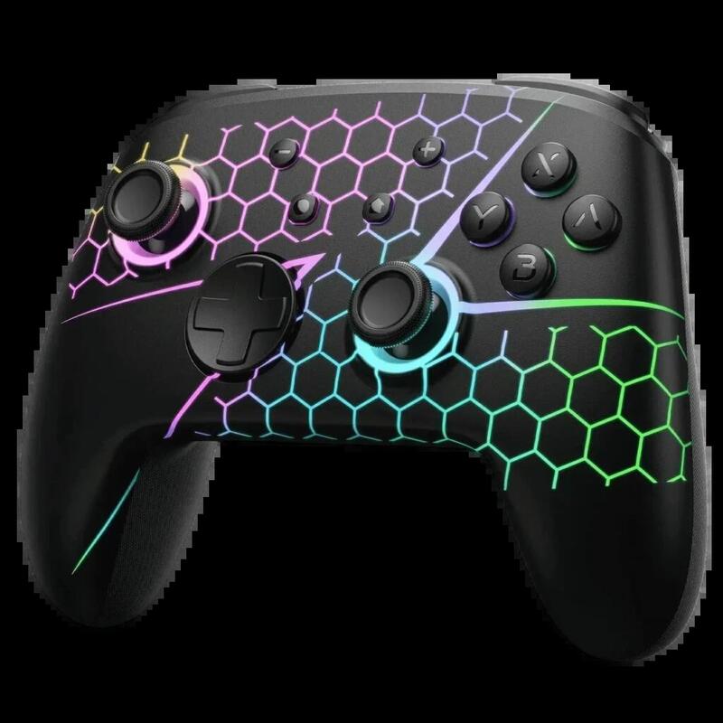 Funlab Firefly Pro Edition Z RGB Switch Bluetooth Vibración 950MAH 12,5H Buttons Programables Controller Wirel