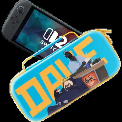 Funlab Case Dave The Diver Edition Blue Claro Switch 2/1/OLED - Rígida, Eva, 10 Ranuras — image 1