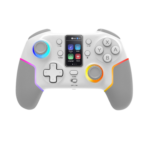 Mars Gaming Gamepad Wireless MGP-V3 White Screen LCD / Iluminación RGB / Compatible With Switch, PC, Android,  — image 1