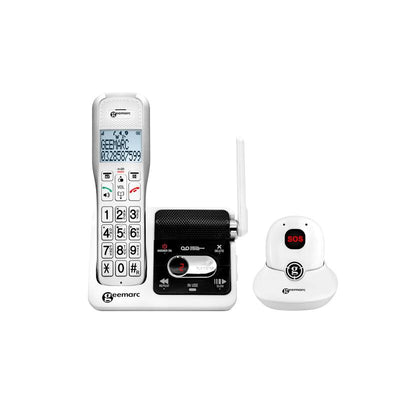 Geemarc Amplidect 595 Sos-pro Schnurl. Notruftelefon- With Notruf-dect Anhänger — image 1