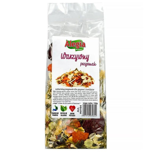 Golosina Roedores And Conejos Alegia Vegetable Treat 130G — image 1