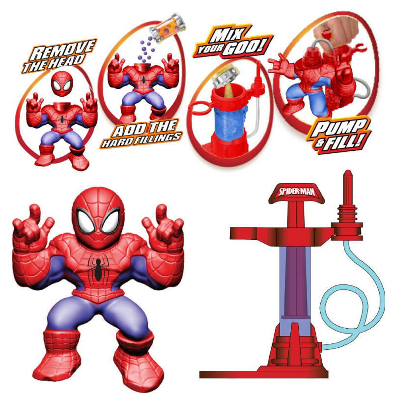 Goo Jit Zu Hero Creator Spiderman