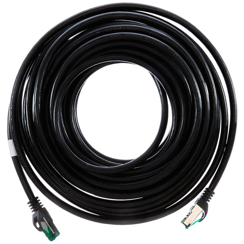 Good Connections CAT.6A Network Cable Outdoor Hf Black 10M