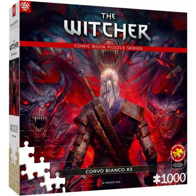 Good Loot Comic Book Puzzle: The Witcher (wiedzmin) Corvo Bianco, 1000 Elementów — image 1