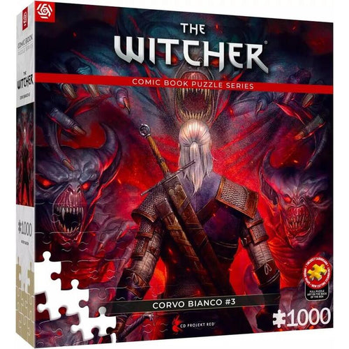 Good Loot Comic Book Puzzle: The Witcher (wiedzmin) Corvo Bianco, 1000 Elementów — image 1