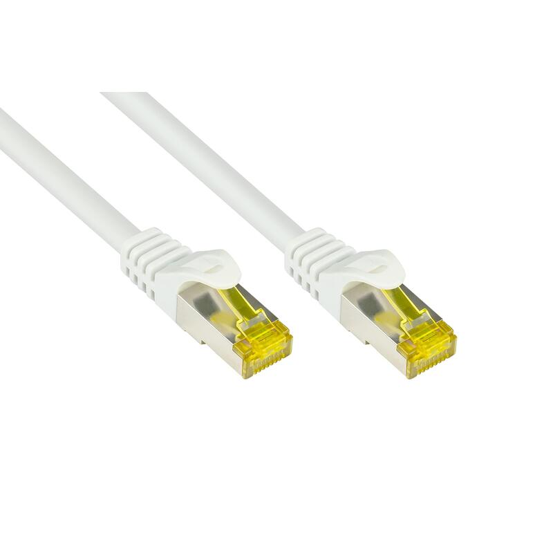 Goodconnections RJ45 Network Cable With CAT.7 Cable a Granel And Protector Pestaña (), S FTP, Pimf, Libre Haló