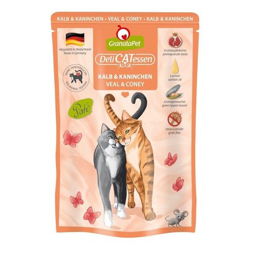 Granatapet Delicatessen Veal And Coney - Comida Húmeda Gatos - 85G — image 1