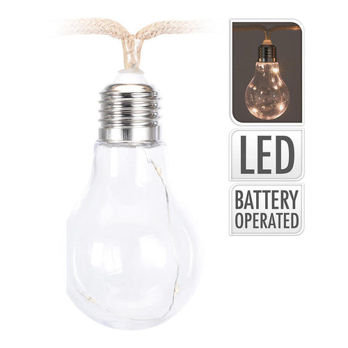 Garland 10 Bulbs And 3 Leds a Batteries — image 1