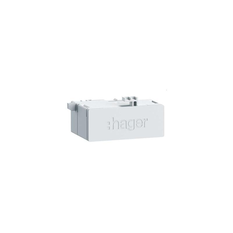 Hager ZZ45WAN2PP RJ45-CONECTOR Female In Patch Version 180° Aplicación Wan. IP2