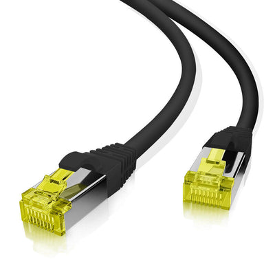 Helos Network Cable CAT.6A Ghmt Awg 26/7 Black 15,0M — image 1