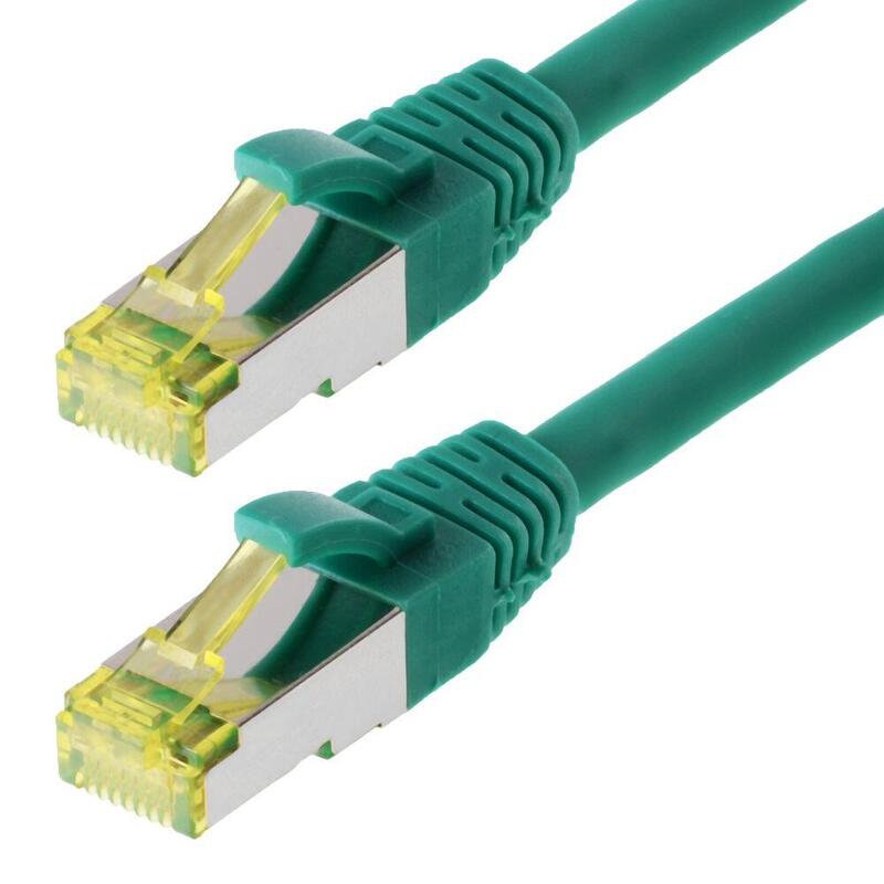 Helos Network Cable S/FTP CAT.6A Green 30,0M