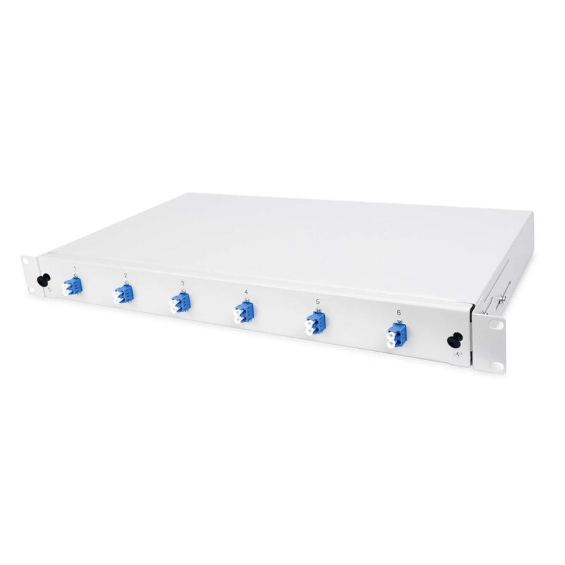 Helos Lwl 19 Breakoutbox With 6-FACH Lc-duplex, Singlemode