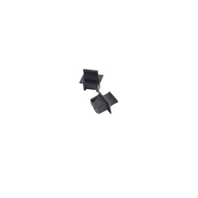 Helos RJ45 Cover Antipolvo/Tapón Ciego Black Pu 100 — image 1