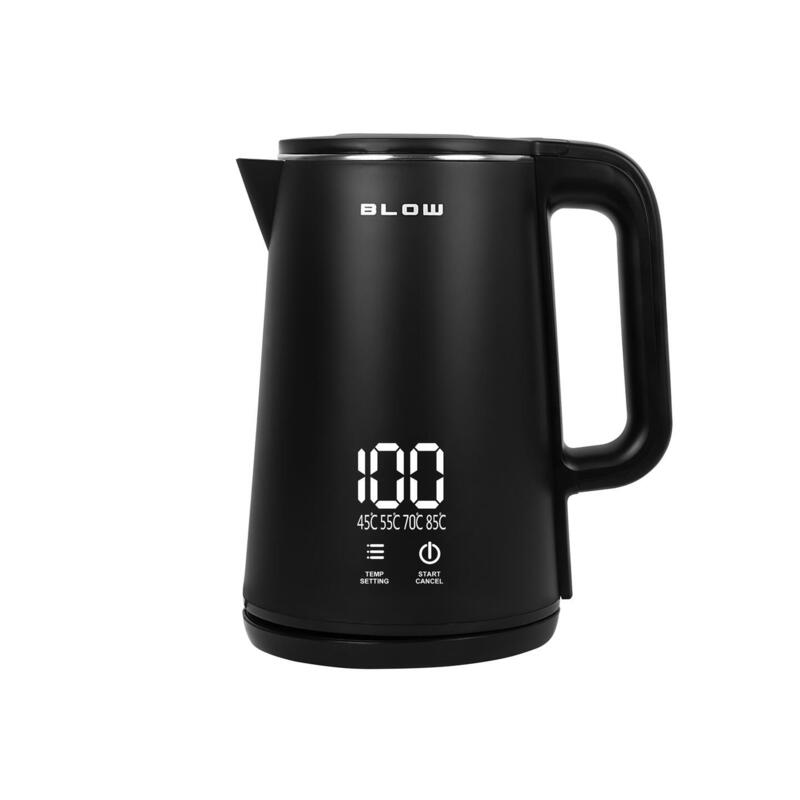 Blow Kettle Water Black With Screen 2200W, BK-18PB