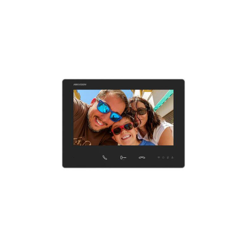 Hikvision DS-KH7300EY-WTE2/White Sistema Intercomunicación Video 17,8CM (7) Black