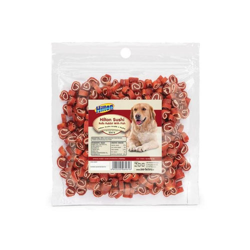 Hilton Sushi Rolls Rabbit With Fish - Golosina Perros - 500G — image 1