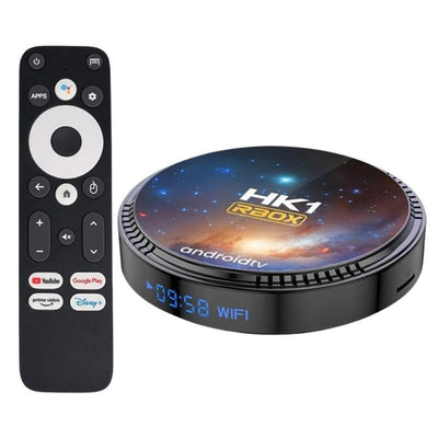 HK1 Rbox W2T S905W2 4GB/32GB Android 11 Black - Android TV — image 1