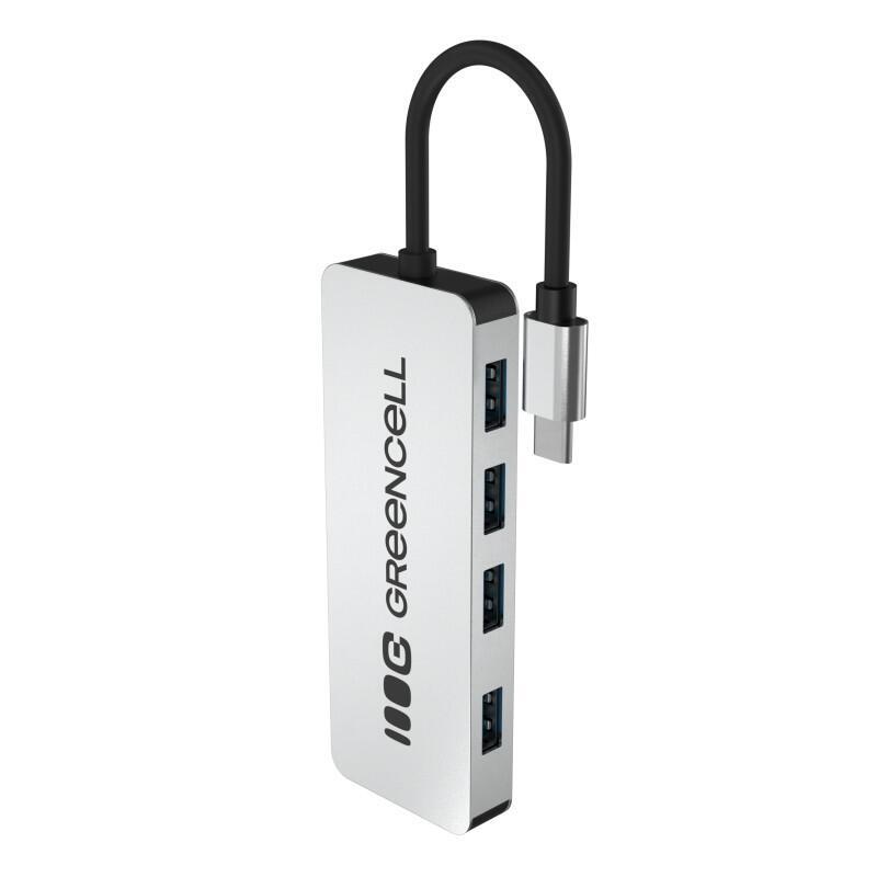 Hub USB-C Basic USB-C 4x USB-A 3.0