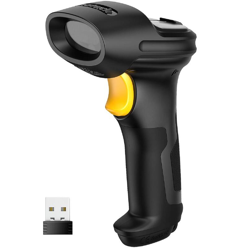 Inateck Scanner Codes Barcodes 60 Black Kit Wireless 1D
